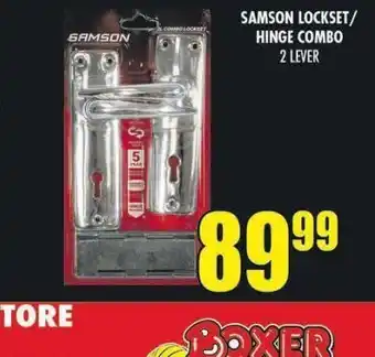 Boxer Build Lockset offer