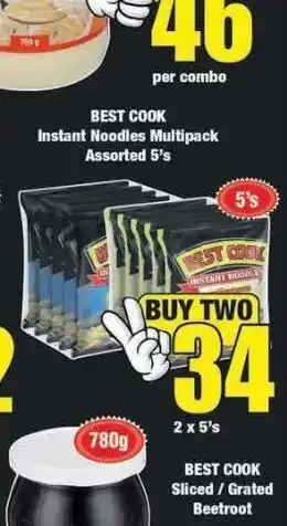 Boxer Best cook noodles offer