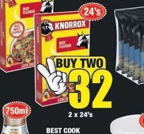 Boxer Knorrox stock cubes 2 offer