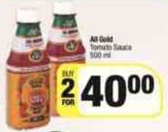 Spar All Gold Tomato Sauce offer