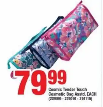 Cosmic Tender Touch Cosmetic Bag Asstd each