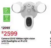 Leroy Merlin Ezviz Camera 1080px Night Vision With Floodlights Wi-Fi LC1C offer