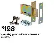 Leroy Merlin Assa Abloy Security Gate Lock 5L offer