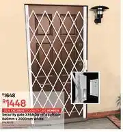 Leroy Merlin Xpanda Security Gate Ref A White Saftidor 840mm x 2000mm offer