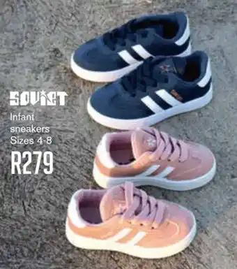 Kingsmead Shoes Soviet Infant Sneakers Sizes 4-8 offer