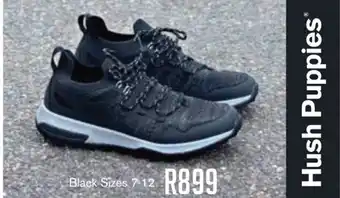 Kingsmead Shoes Hush Puppies Black Sizes 7-12 offer