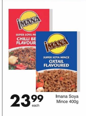 Save Imana Soya Mince 400g offer