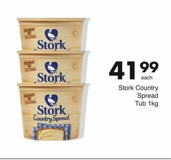 Save Stork Country Spread Tub 1kg offer