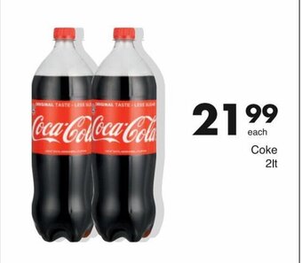 Save Coke 2lt offer