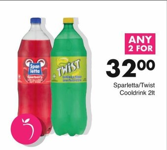 Save Sparletta / Twist Cooldrink 2lt offer