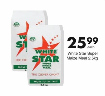 Save White Star Super Maize Meal 2.5kg offer