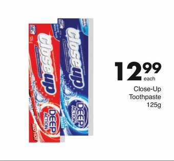 Save Close-Up Toothpaste 125g offer