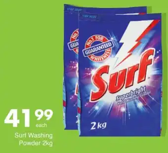Save Surf Washing Powder 2kg offer