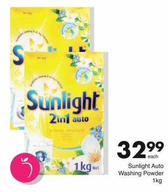 Save Sunlight Auto Washing Powder 1kg offer