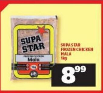 Supa Star Frozen Chicken Mala 1kg