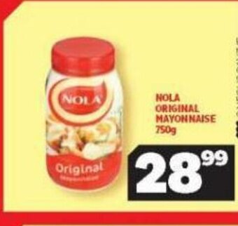 Usave Nola Original Mayonnaise 750g offer