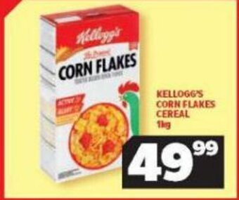 Usave Kellogg's Corn Flakes Cereal 1kg offer