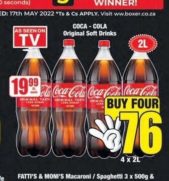 Boxer Coca-cola 4 offer
