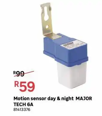 Motion sensor day & night major tech 6a