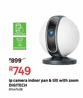 Leroy Merlin Ip camera indoor pan & tilt with zoom digitech offer