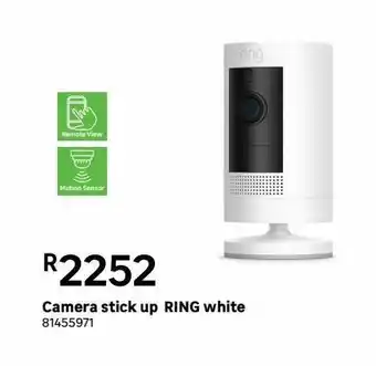Leroy Merlin Camera stick up ring white offer