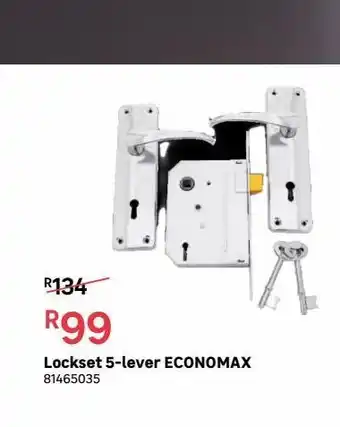 Leroy Merlin Lockset -lever economax offer