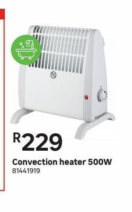 Leroy Merlin Convection heater 500w offer