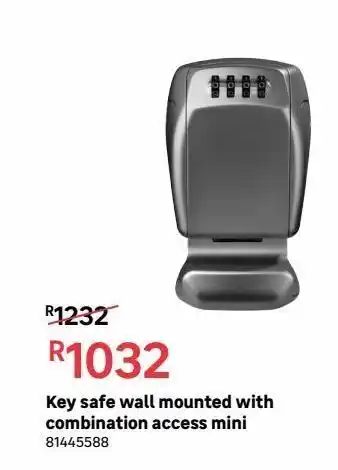 Leroy Merlin Key safe wall mounted with combination access mini offer
