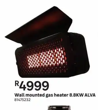 Leroy Merlin Wall mounted gas heater 8.8kw alva offer