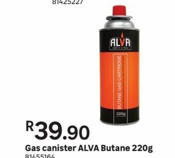 Gas canister alva butane 220g