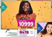 Game Hisense 65" (165cm) Premium 4K UHD Smart TV 65A6G offer