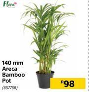 Flora 140mm Areca Bamboo Pot