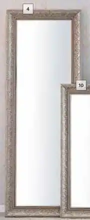 Builders Warehouse DH Baroque Dress Mirror (Silver)-617mm x 1.684m offer