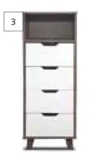 Builders Warehouse Home & Kitchen Bedroom Collection Tallboy-1.2m (h) x 450mm (w) x 450mm (d) offer
