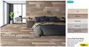 Builders Warehouse Multi-Flor Luxury Vinyl Plank Range-Per Sqm offer