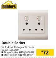 Builders Warehouse Builders Double Socket offer