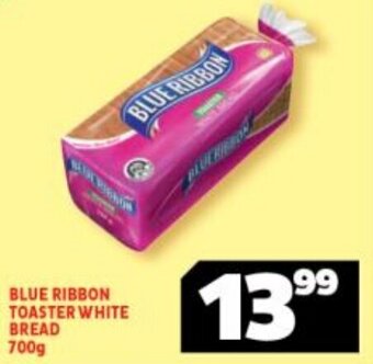 Usave Blue Ribbon Toaster White Bread 700g offer