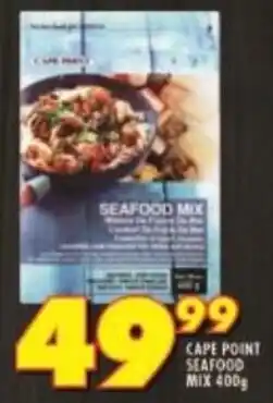Shoprite Cape Point Seafood Mix 400g offer