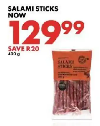 Woolworths Salami Sticks 400g offer