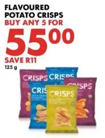 Woolworths Flavoured Potato Crisps 5 x 125g offer