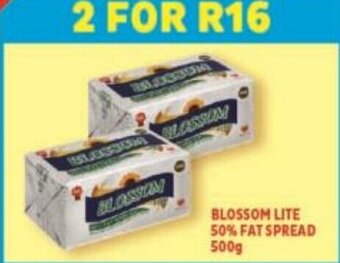 Usave Blossom Lite 50% Fat Spread 500g offer