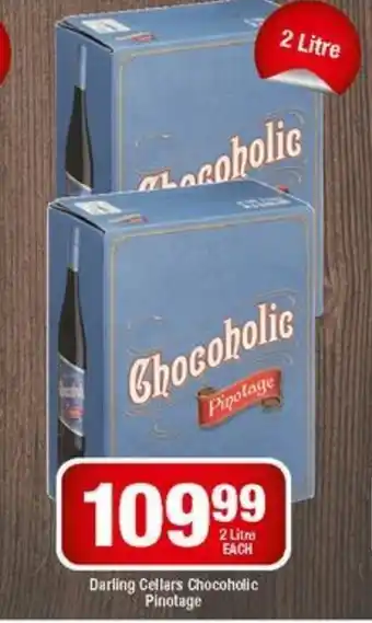 OK Liquor Darling Cellars Chocoholic Pinotage 2 Litre offer