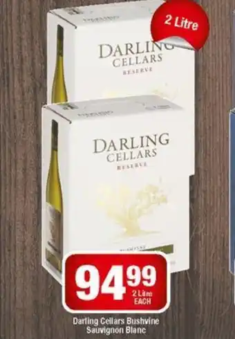 OK Liquor Darling Cellars Bushvine Sauvignon Blanc 2 Litre offer