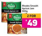 Game Rhodes Smooth Apricot Jam-For 2 x 900g offer