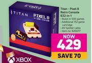 Game Titan Pixel 8 Retro Console 632-In 1 offer