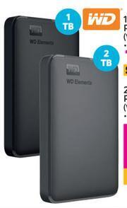 Game WD 1TB Elements Portable Hard Drive WDBUZG0010BB offer