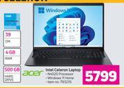 Game Acer Intel Celeron Laptop offer