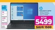 Game HP Intel Celeron Laptop offer
