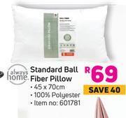 Game Always Home Standard Ball Fibre Pillow-45 x 70cm offer