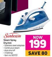 Game Sunbeam Steam Spray Dry Iron offer